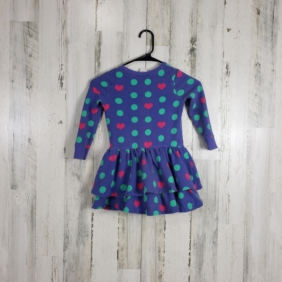 3/$15 Girls circo heart sweater dress size 3T - Picture 4 of 8